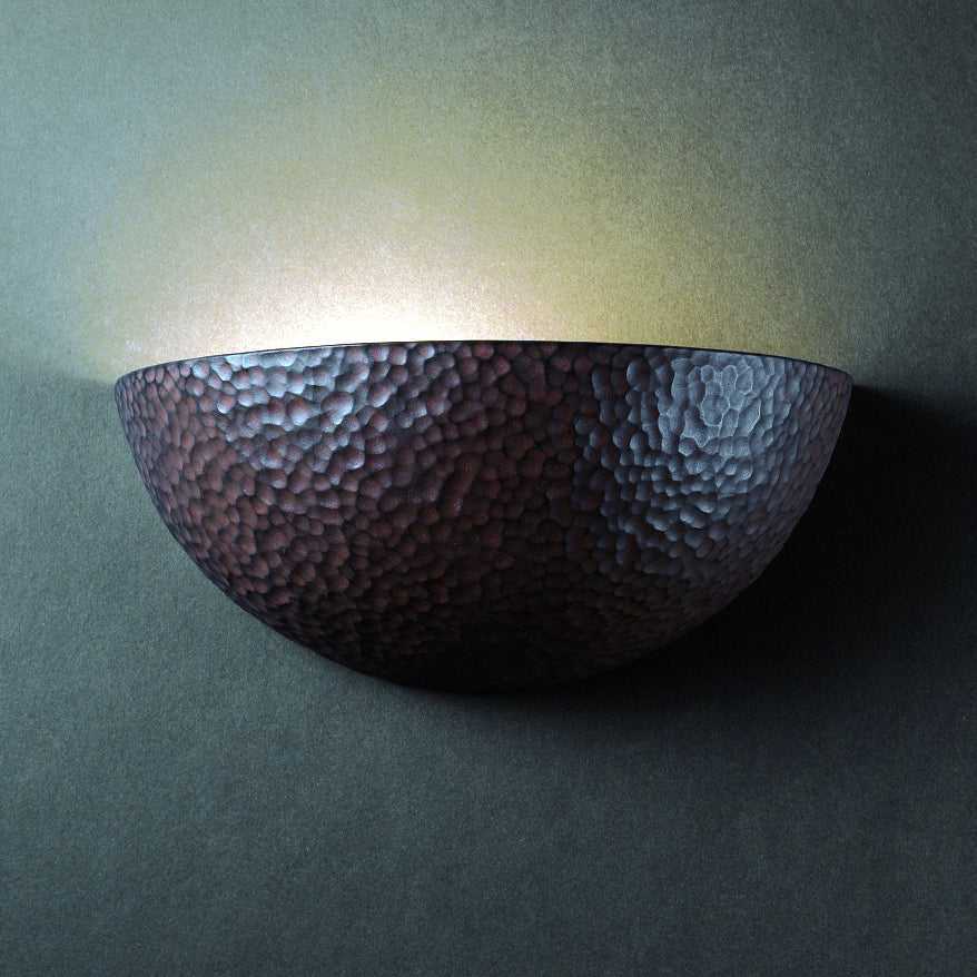 Ambiance Lantern in Hammered Iron Justice Designs