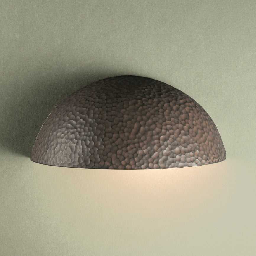 Ambiance Lantern in Hammered Iron Justice Designs