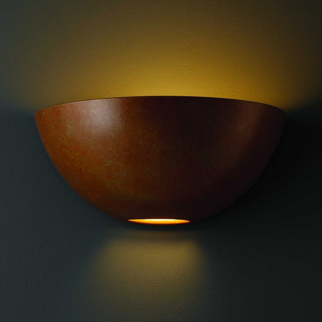 Ambiance Lantern in Rust Patina Justice Designs