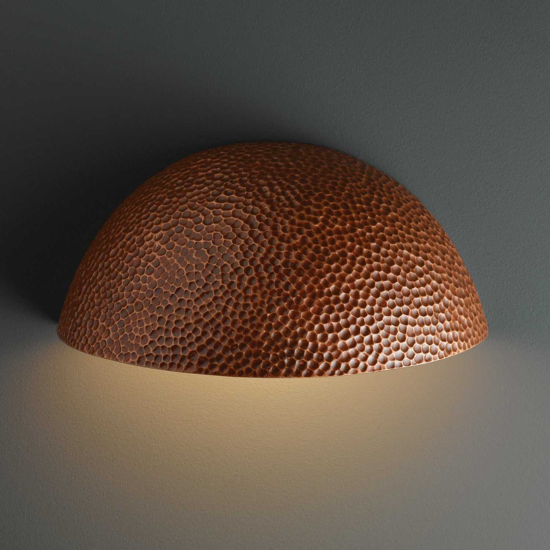 Ambiance Lantern in Hammered Copper Justice Designs