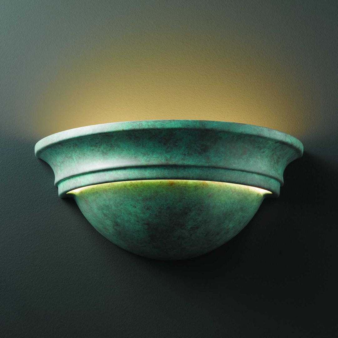 Ambiance Lantern in Verde Patina Justice Designs