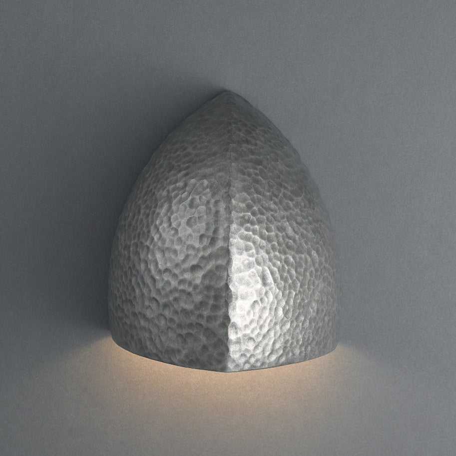 Ambiance Lantern in Hammered Pewter Justice Designs