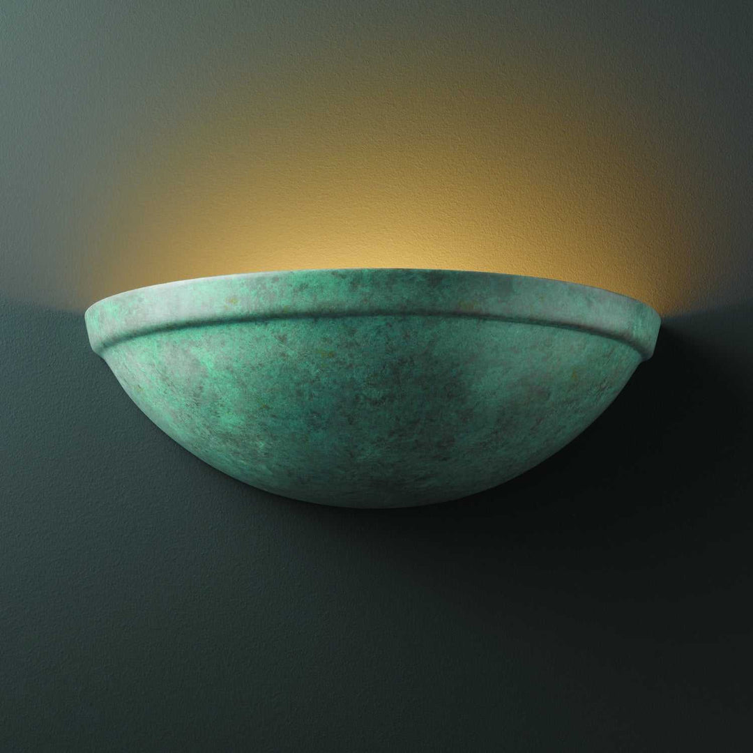 Ambiance Lantern in Verde Patina Justice Designs