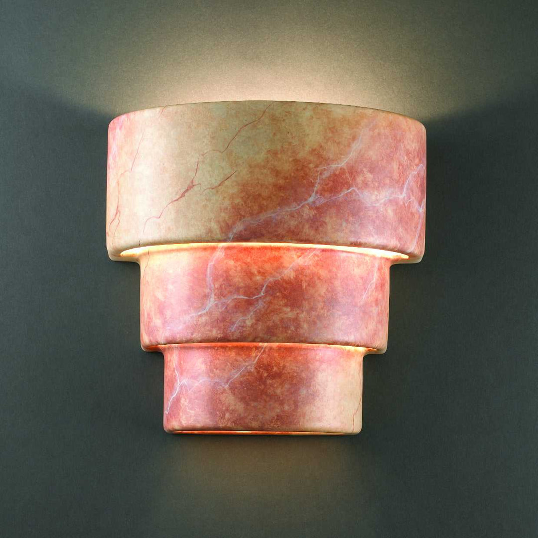 Ambiance Lantern in Agate Marble Justice Designs