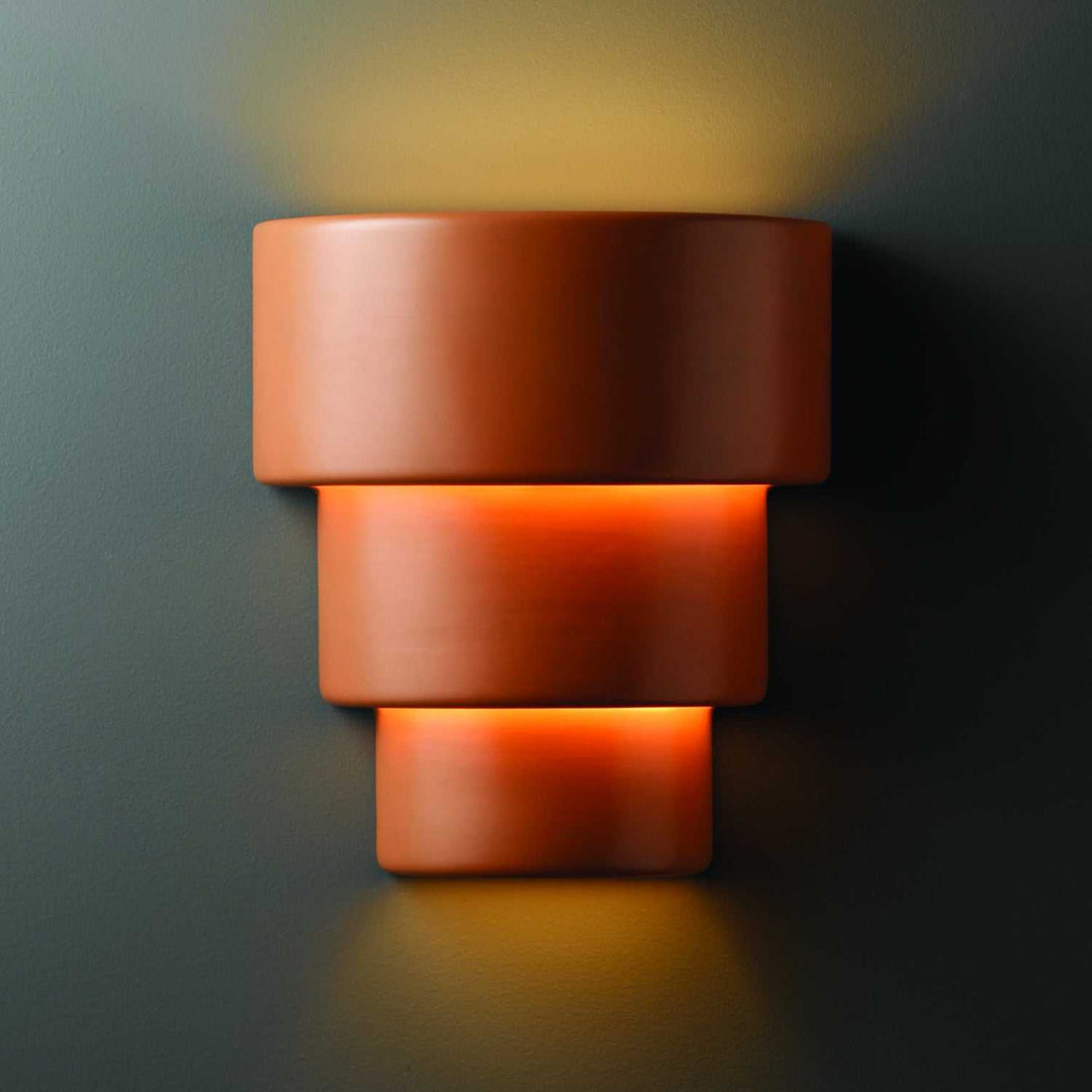 Ambiance Lantern in Terra Cotta Justice Designs