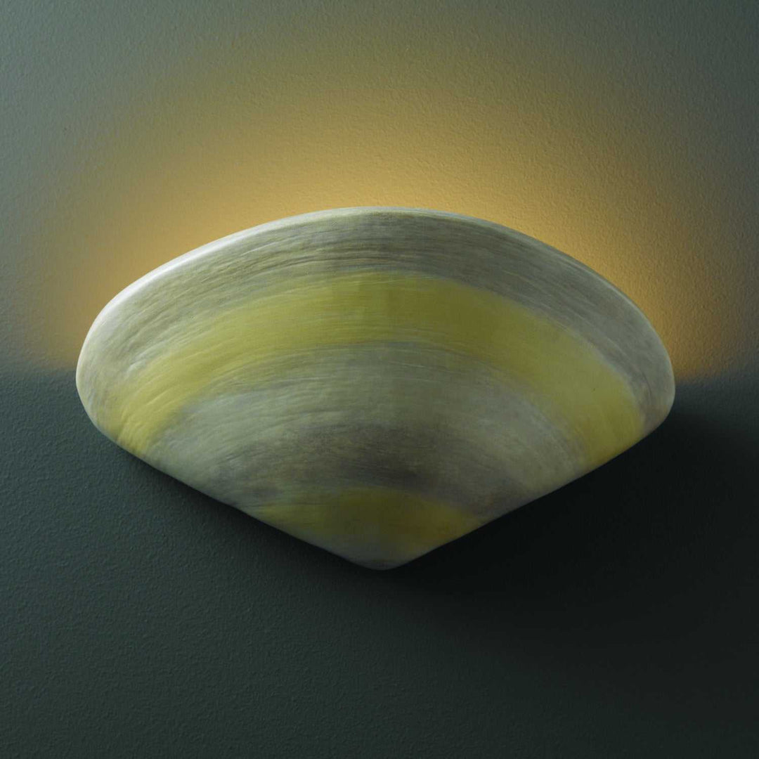 Ambiance Wall Sconce in Clam Shell Justice Designs