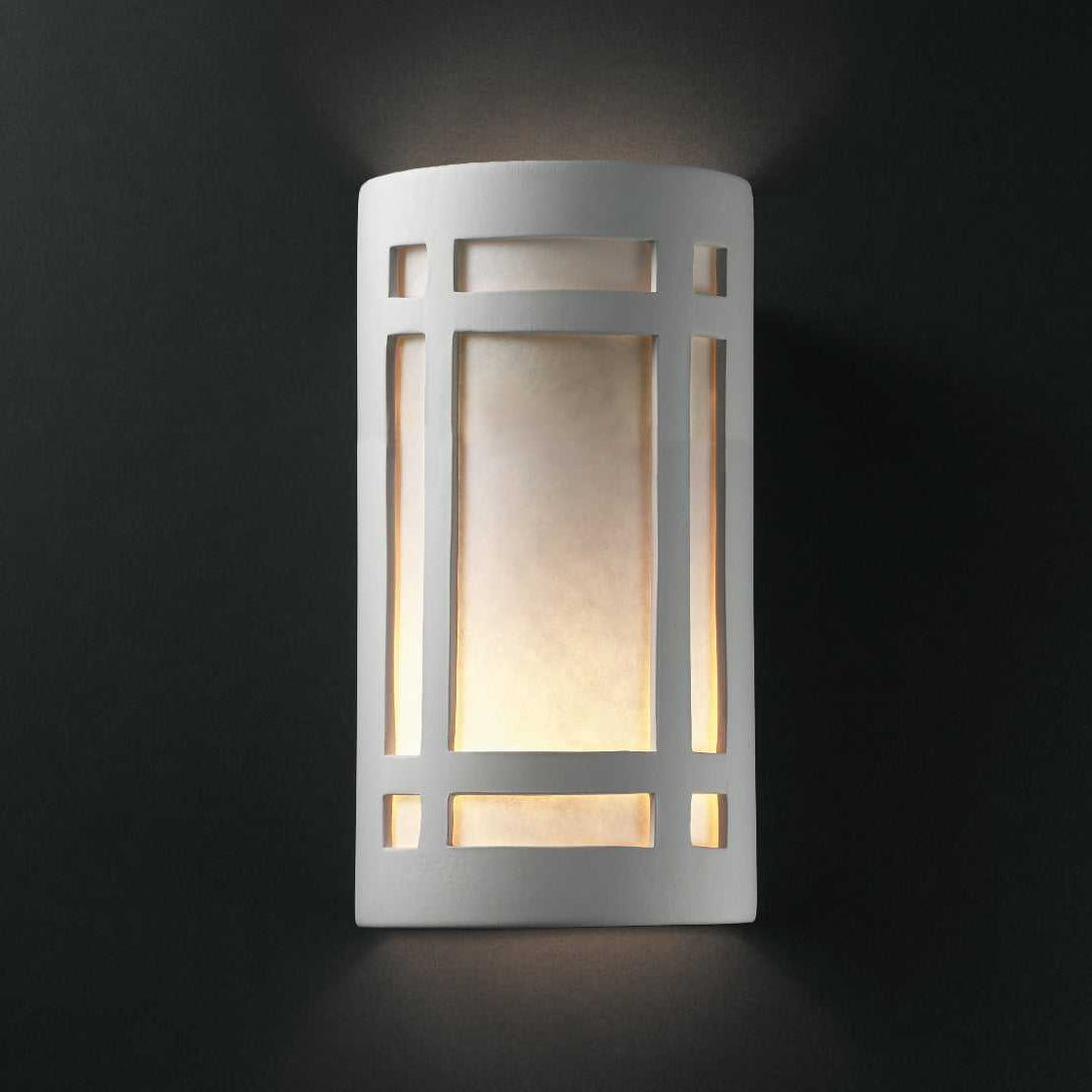 Ambiance Lantern in Bisque Justice Designs