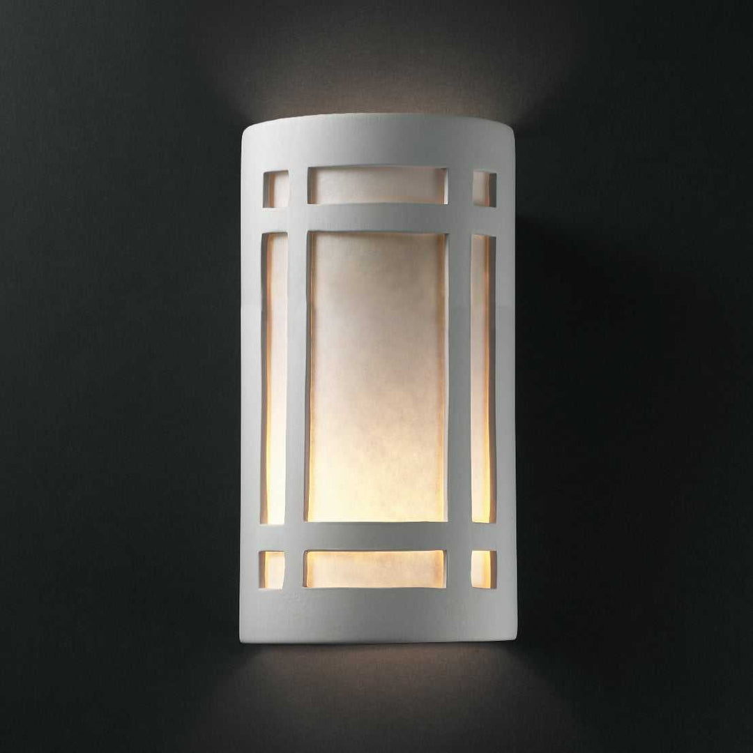 Ambiance Lantern in Bisque Justice Designs