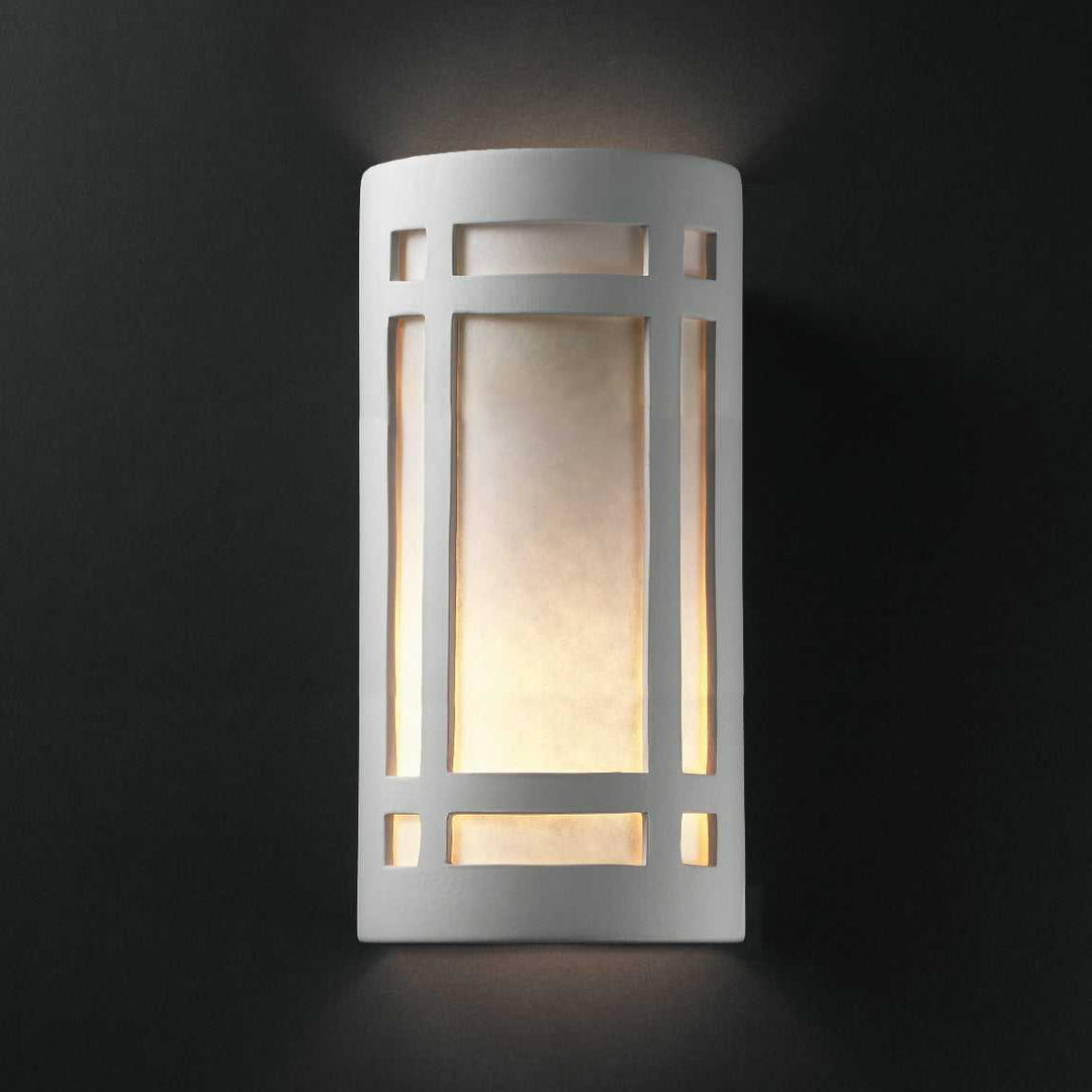 Ambiance Lantern in Bisque Justice Designs