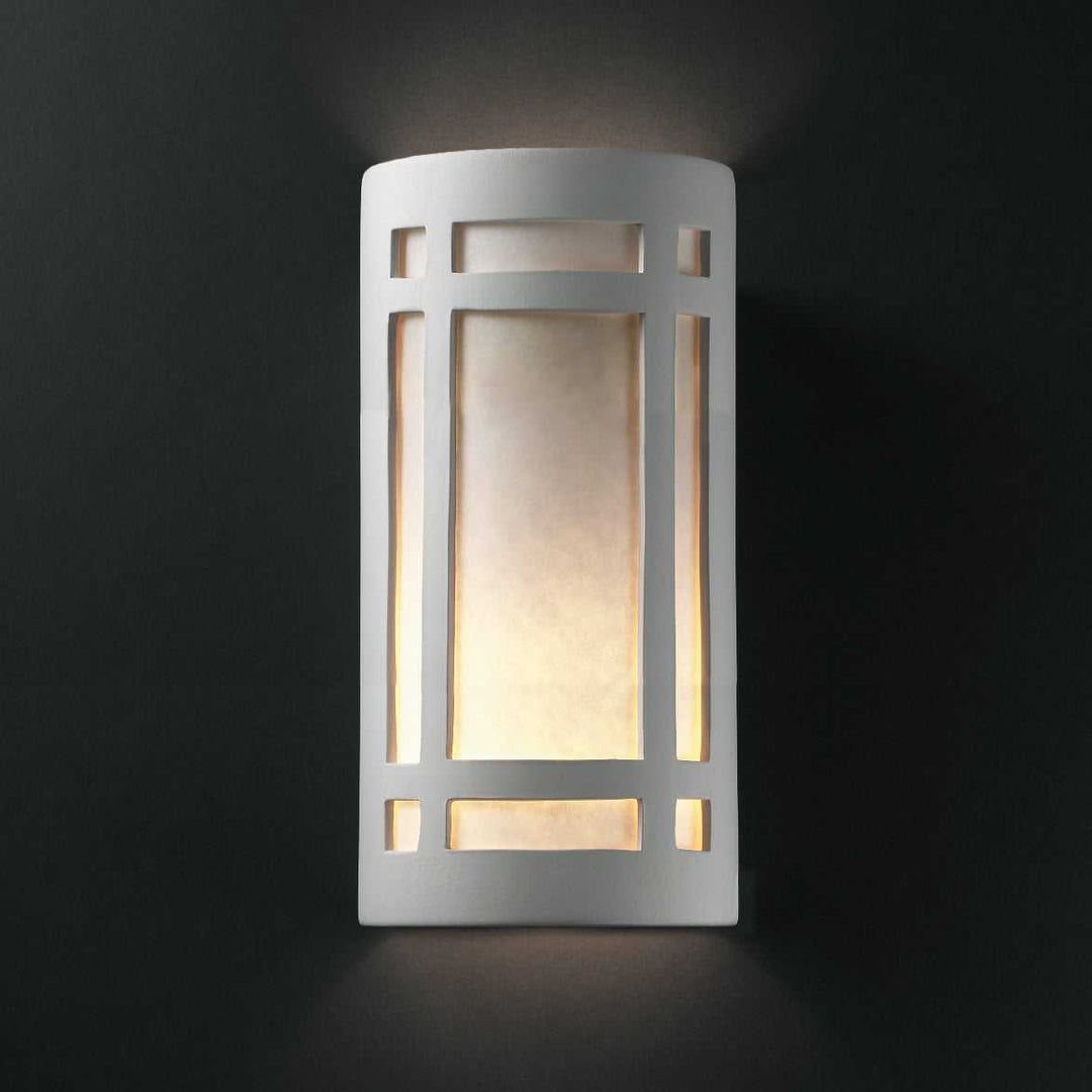 Ambiance Lantern in Bisque Justice Designs