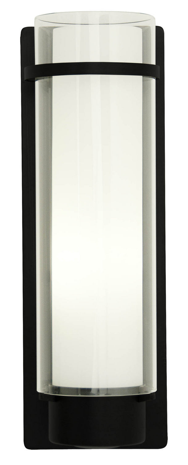 DVI Canada - DVP9063GR-OP - One Light Wall Sconce - Essex - Graphite w/Half Opal Glass