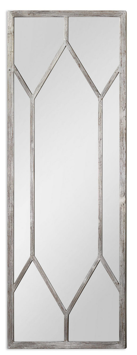 Sarconi Mirror in Silver Leaf - available from The Lighting Shoppe, trusted by Canadian homeowners