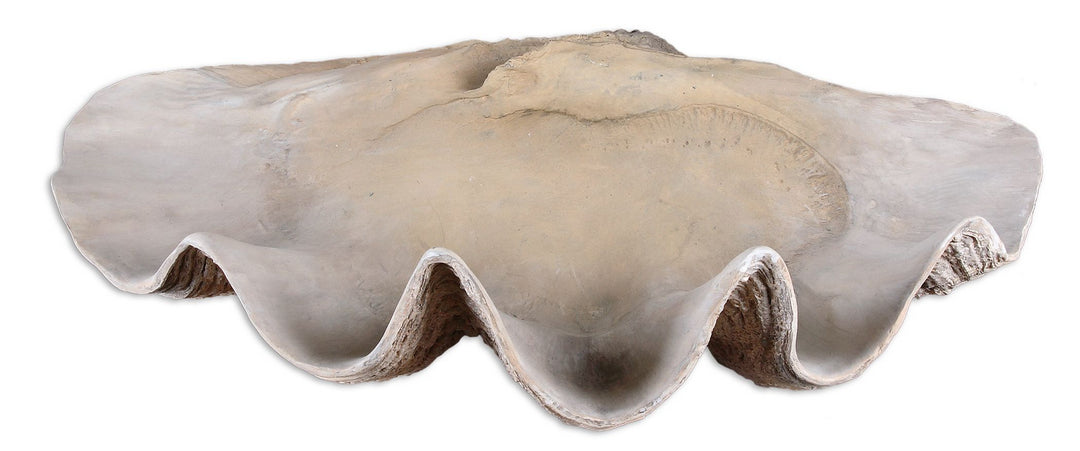 Clam Bowl in Antique White - available from The Lighting Shoppe, trusted by Canadian homeowners