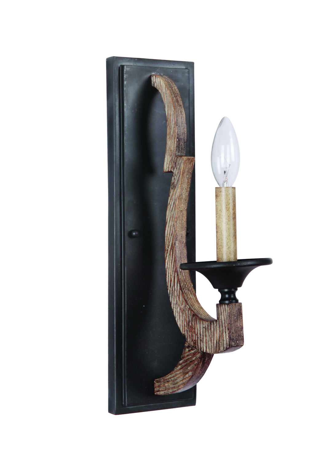 Winton One Light Wall Sconce in Weathered Pine - available from The Lighting Shoppe, trusted by Canadian homeowners