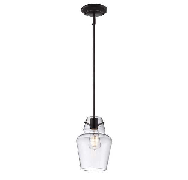 Vintage One Light Mini Pendant in English Bronze Savoy House