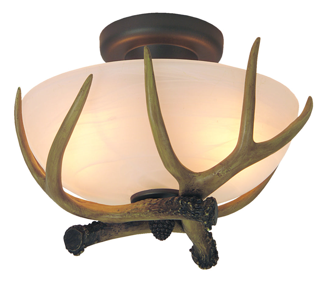 Craftmade Canada - X1611-EB - Two Light Semi Flush Mount - X1611 flush - European Bronze