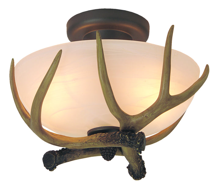 Craftmade Canada - X1611-EB - Two Light Semi Flush Mount - X1611 flush - European Bronze