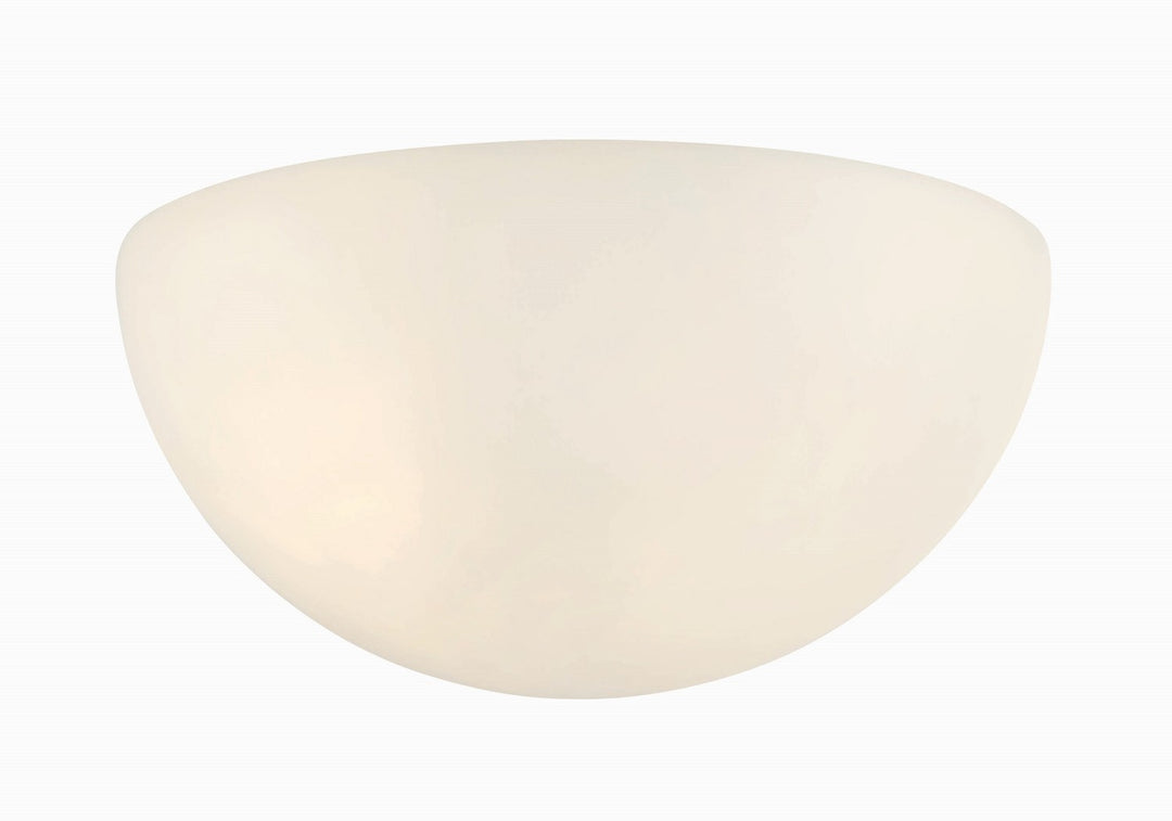 Metropolitan One Light Wall Sconce in Alabaster Dust - available from The Lighting Shoppe, trusted by Canadian homeowners