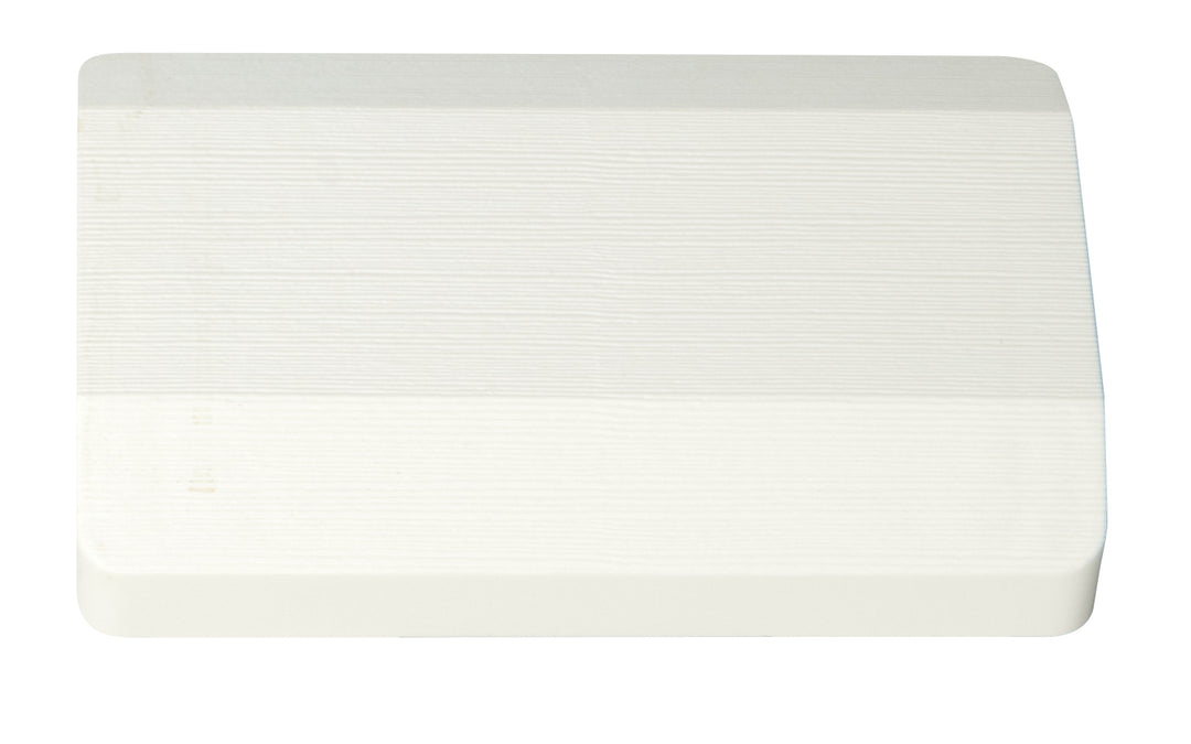 Designer-Chime Basic Tapered Rectangle Chime in White - available from The Lighting Shoppe, trusted by Canadian homeowners