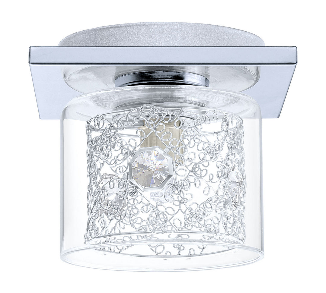 Eglo Canada - 91732A - One Light Ceiling Mount - Pianella - Chrome