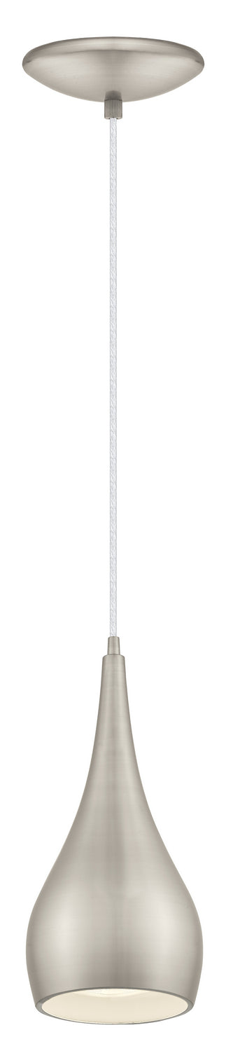 Eglo Canada - 92076A - One Light Pendant - Reale - Matte Nickel