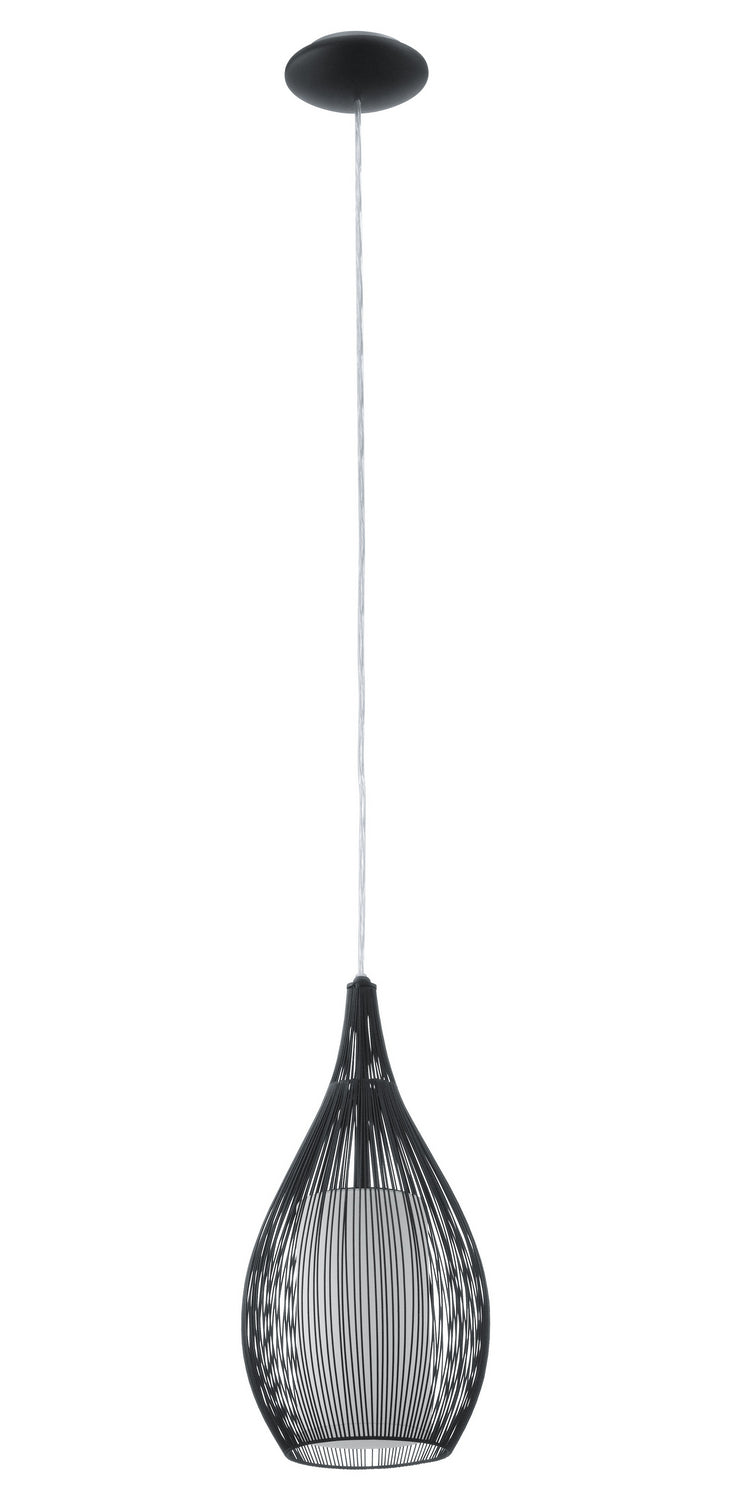 Eglo Canada - 92252A - One Light Pendant - Razoni - Black