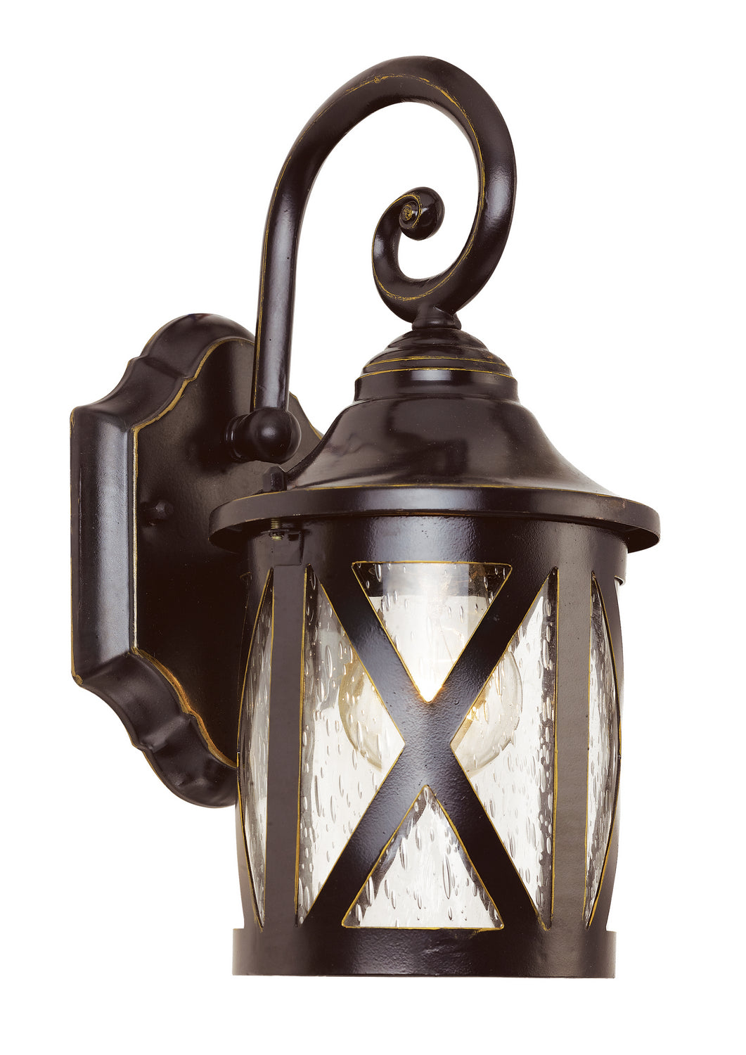 Chandler One Light Wall Lantern in Rubbed Oil Bronze - available from The Lighting Shoppe, trusted by Canadian homeowners