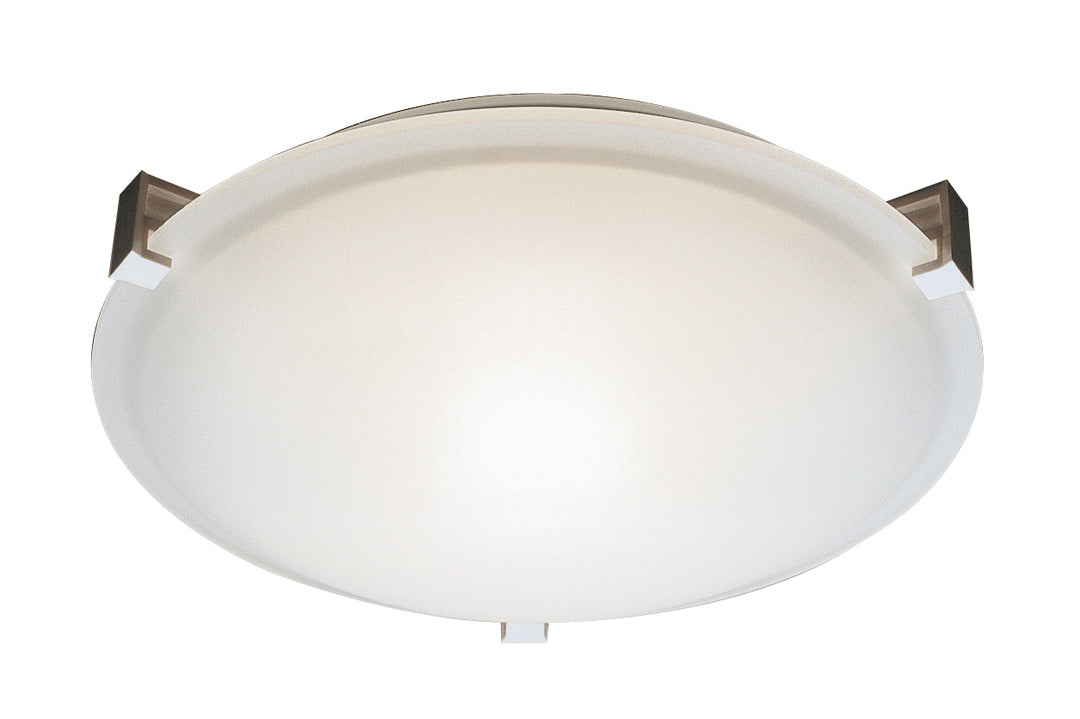 Neptune Four Light Flushmount in Brushed Nickel - available from The Lighting Shoppe, trusted by Canadian homeowners