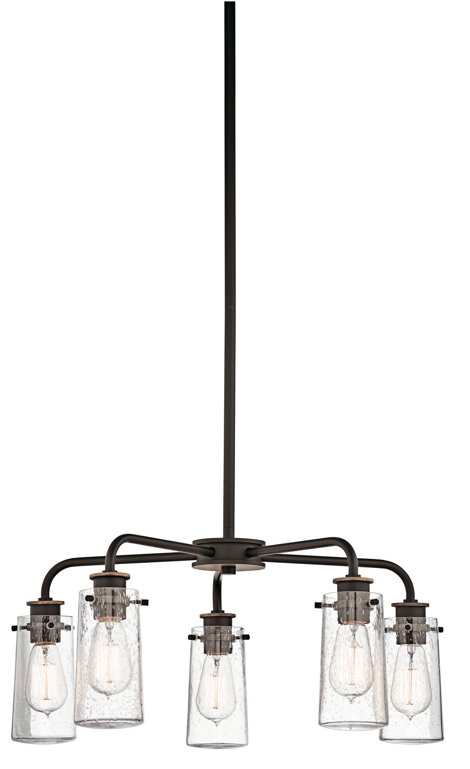 Kichler Canada - 43058OZ - Five Light Chandelier - Braelyn - Olde Bronze