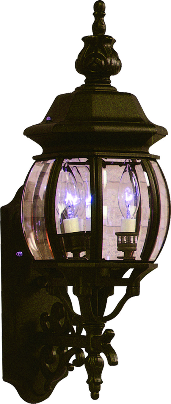 Classico Three Light Outdoor Wall Mount in Rust - available from The Lighting Shoppe, trusted by Canadian homeowners