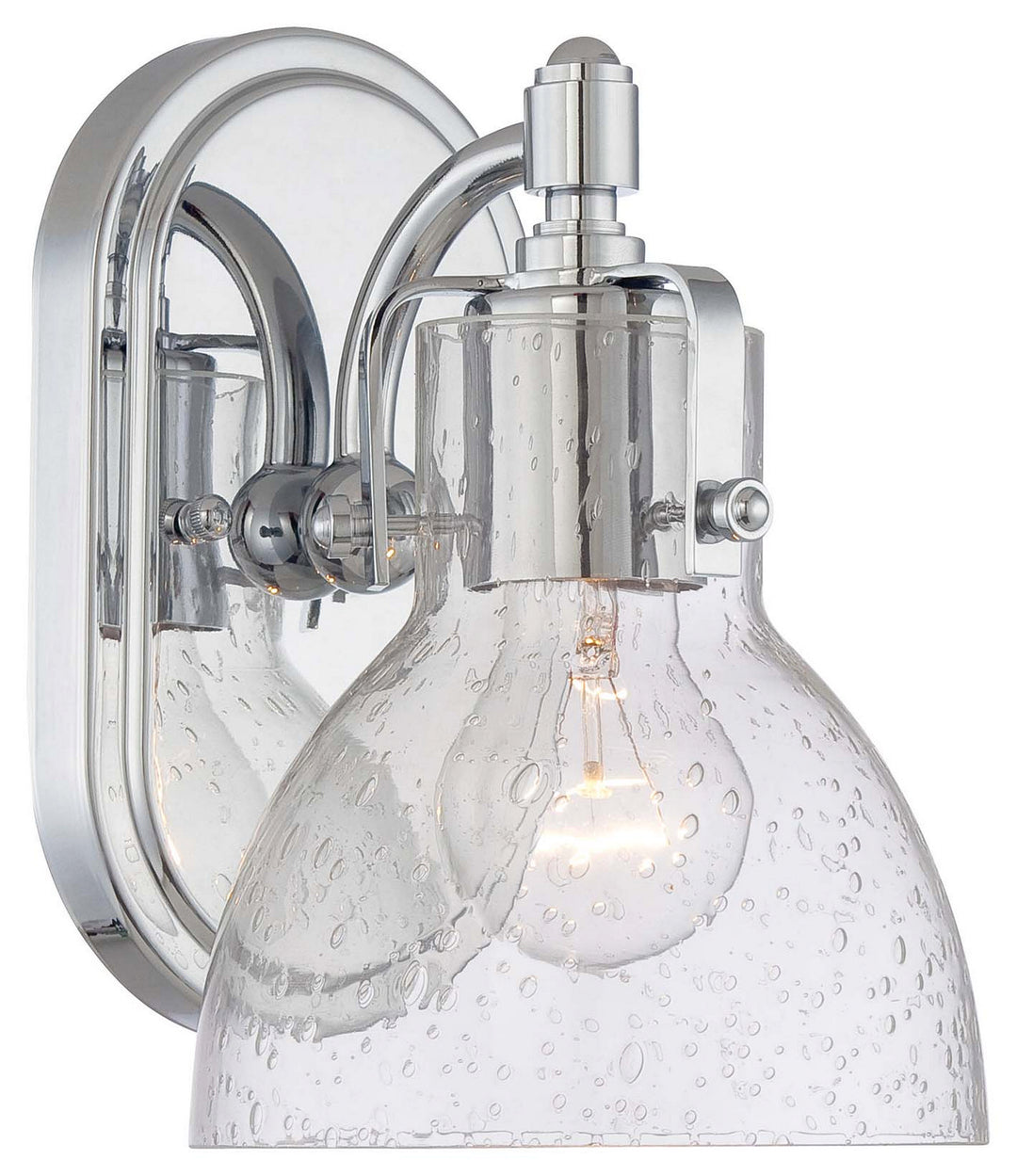 One Light Bath in Chrome - available from The Lighting Shoppe, trusted by Canadian homeowners