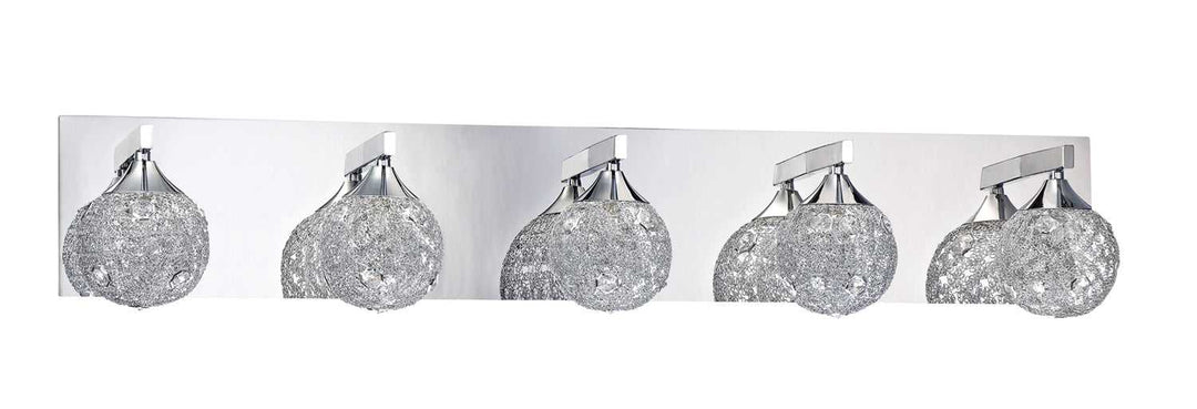 Solaro Five Light Bath in Chrome Kendal Canada