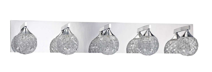 Solaro Five Light Bath in Chrome Kendal Canada