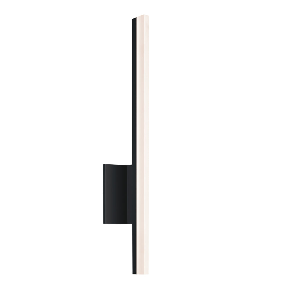 Stiletto LED Wall Sconce in Satin Black - available from The Lighting Shoppe, trusted by Canadian homeowners