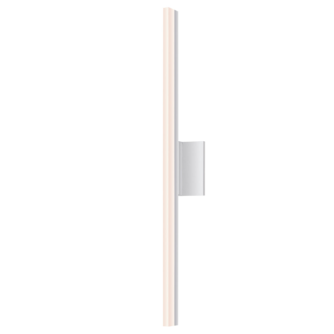 Stiletto LED Wall Sconce in Bright Satin Aluminum - available from The Lighting Shoppe, trusted by Canadian homeowners