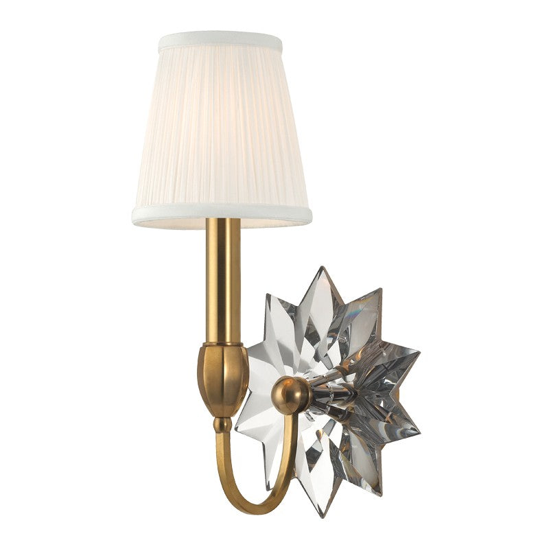 Hudson Valley Canada - 3211-AGB - One Light Wall Sconce - Barton - Aged Brass