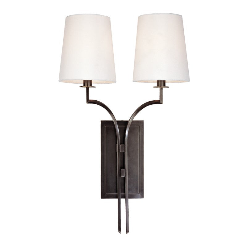 Hudson Valley Canada - 3112-OB - Two Light Wall Sconce - Glenford - Old Bronze