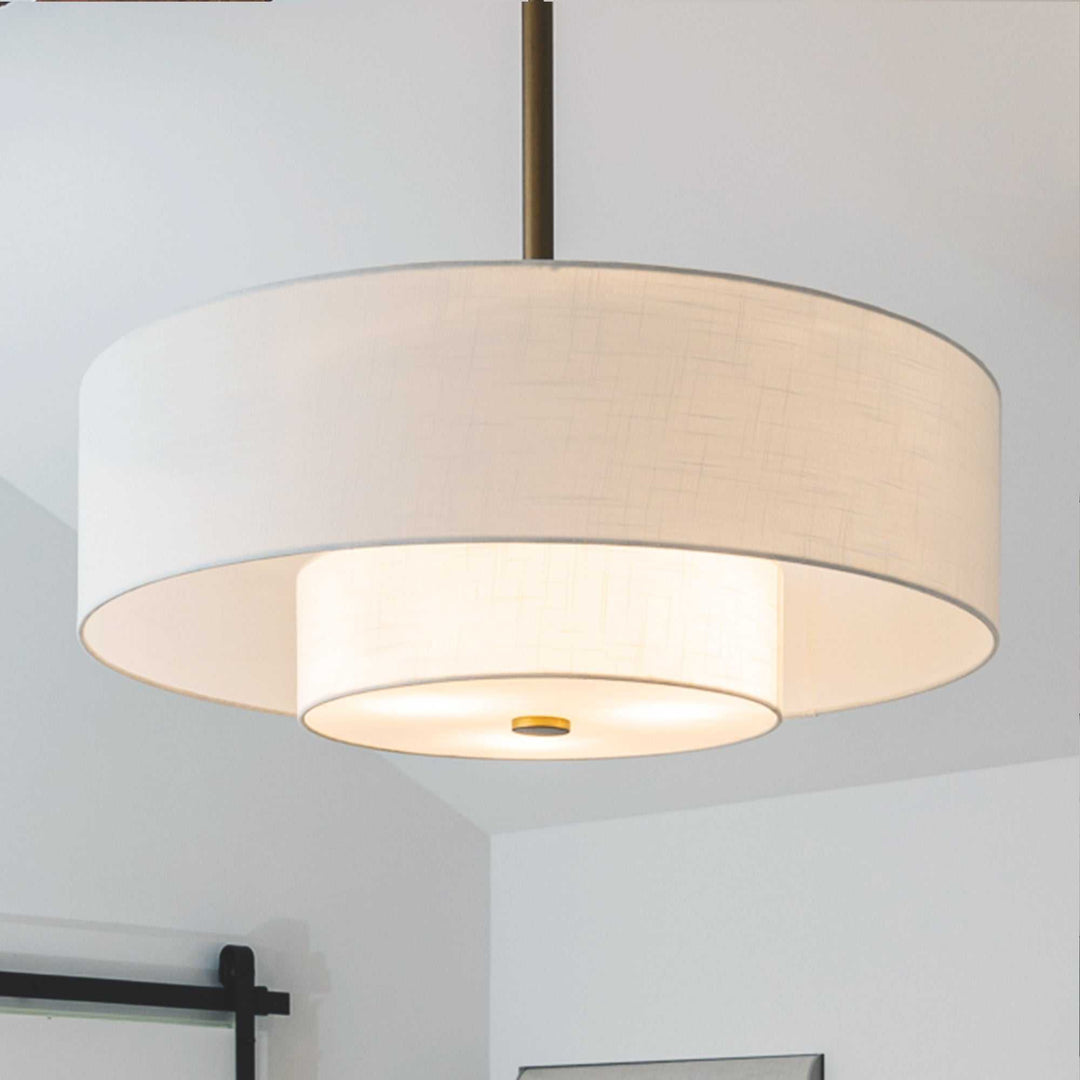 Brookside Jasmine Roth Indoor Fandelier with LED Light 30 inch with remote Hunter Fan Canada