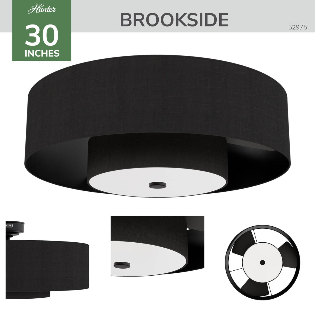 Brookside Jasmine Roth Indoor Fandelier with LED Light 30 inch with remote Hunter Fan Canada