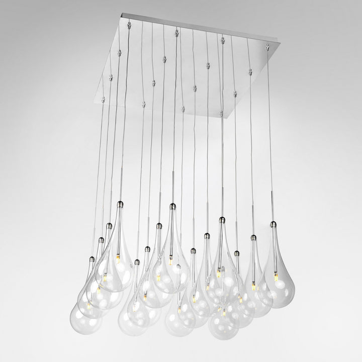 ET2 - E20517-18PC - LED Pendant - Larmes LED - Polished Chrome