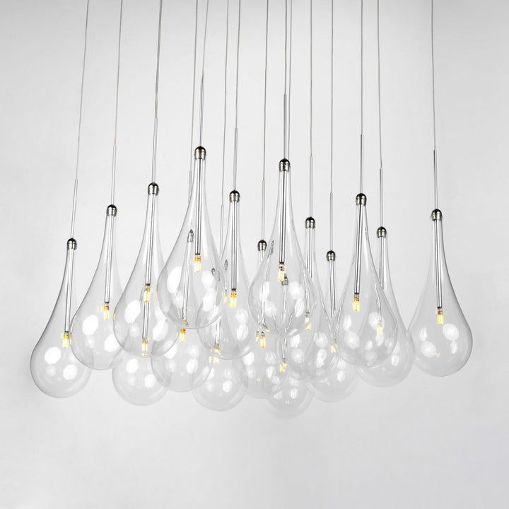 ET2 - E20517-18PC - LED Pendant - Larmes LED - Polished Chrome