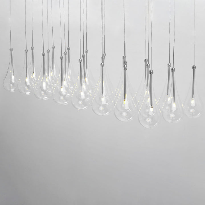 ET2 - E20518-18PC - LED Pendant - Larmes LED - Polished Chrome