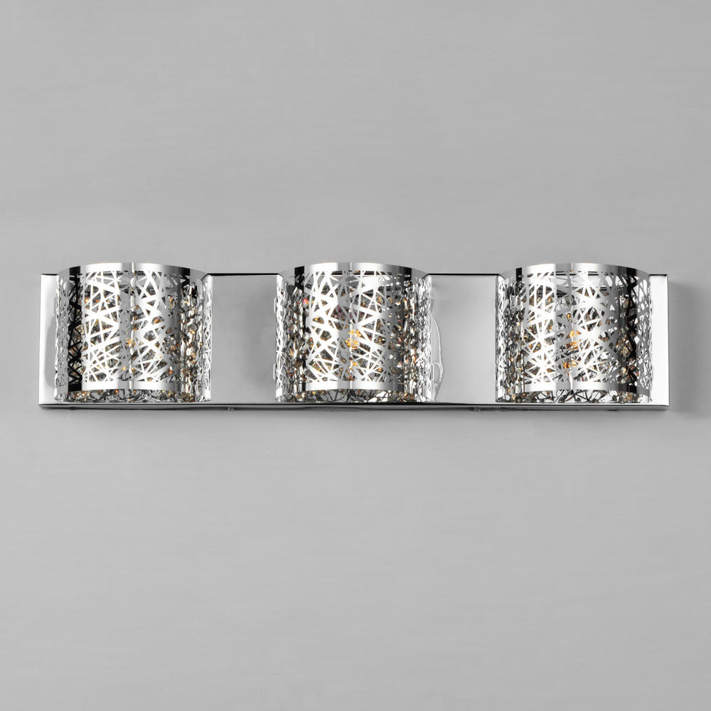 ET2 - E21316-10PC - Three Light Bath Vanity - Inca - Polished Chrome