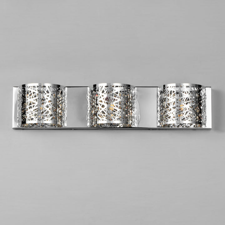 ET2 - E21316-10PC - Three Light Bath Vanity - Inca - Polished Chrome
