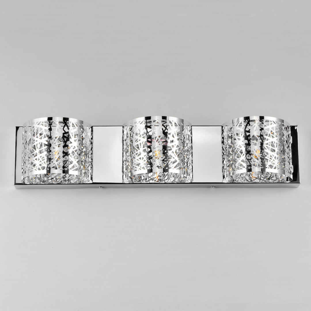 ET2 - E21316-10PC - Three Light Bath Vanity - Inca - Polished Chrome