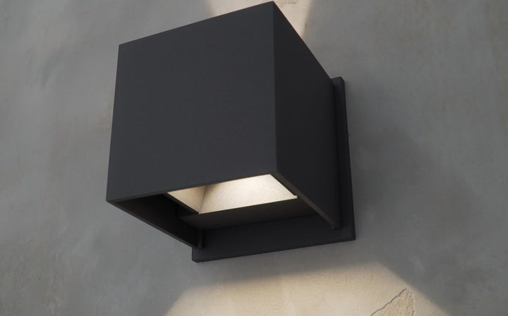 ET2 - E41308-BZ - LED Wall Sconce - Alumilux Cube - Bronze