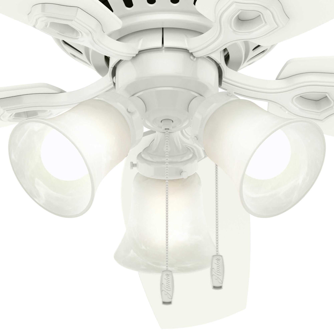 Builder Low Profile with 3 Lights 52 inch Hunter Fan Canada