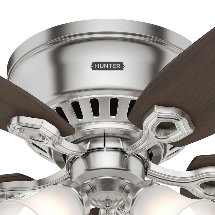 Builder Low Profile with 3 Lights 52 inch Hunter Fan Canada