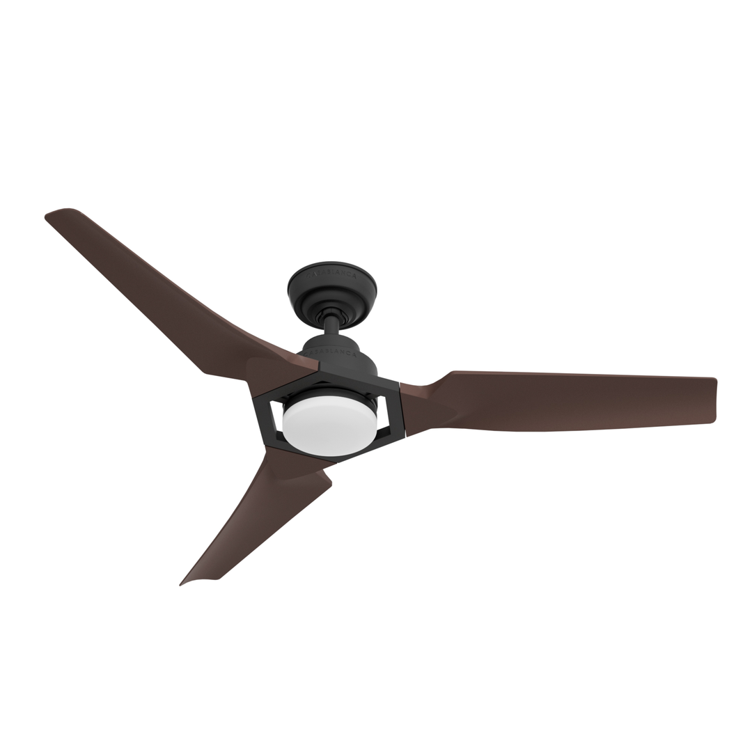 Eula Outdoor ENERGY STAR DC with LED Light 52 inch with remote and wall control Hunter Fan Canada