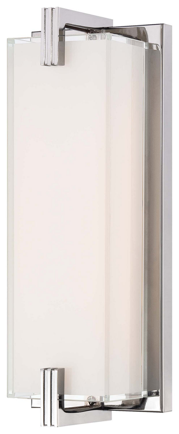 Cubism LED Wall Sconce in Chrome - available from The Lighting Shoppe, trusted by Canadian homeowners